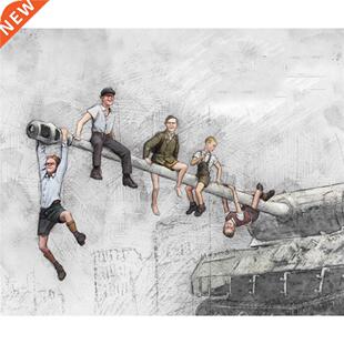 1/35 Resin Model Figure GK，Unassembled and unpainted kit