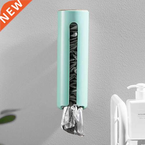 Round Home Wall-Mounted Garbage Bag Finishing Storage Box