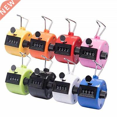 Clicker 4 Digit Number Counters Plastic Shell Hand Finger Di