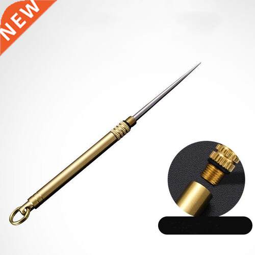 Titanium Toothpick Self Defense Weapon Survival Tool Keychai