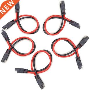 5Pcs 12 AWG SAE Extension Cable-SAE To SAE Power Automotive