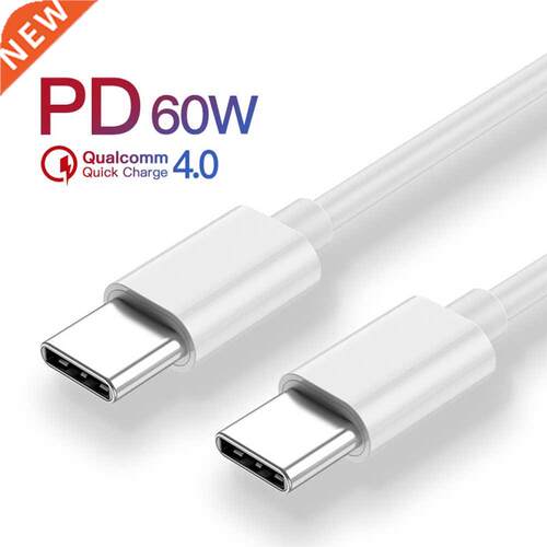 USB Type C to USB C Cable for Samsung Huawei Xiaomi Quick Ch