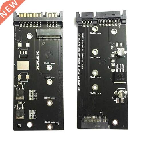 Computer Adapter Card NGFF206 M.2 NGFF SATA SSD to SATA 7+15