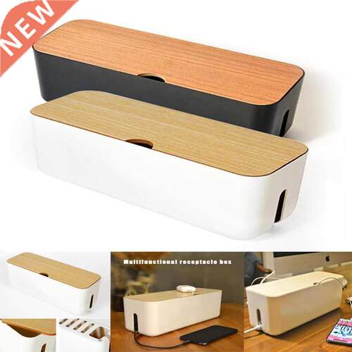 Cable Storage Box Power Strip Wire Case Anti Dust Charger So