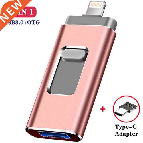 For iphone Lightning ios OTG flash drive memory stick type c
