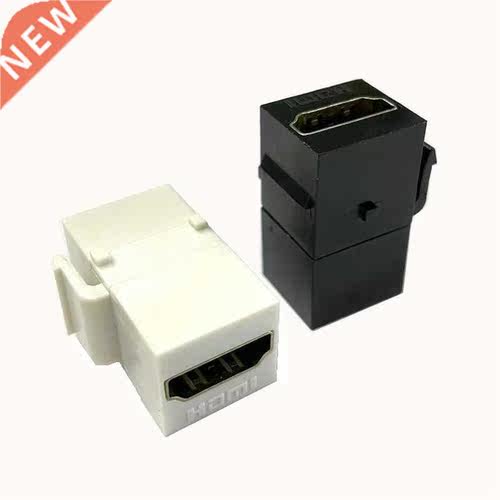 Straight HDMI-Compatible 1.4 Snap-in Female To Female F/F Ke