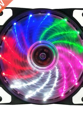 RGB PC Case Fans Computer Case Cooling Fan 15 Lights Streame