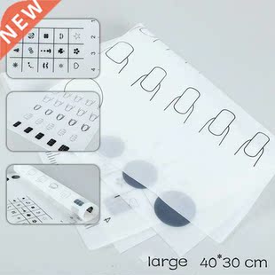 40*30 Cm Nail Art Practice Coloring Pad Mat Foldable Soft Wa