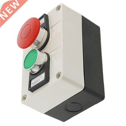 Red Mushroom Head Momentary Switch Push Button Station