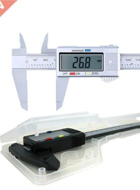 Digital LCD Vernier Caliper Plastic Carbon Fiber 150mm 0.1mm