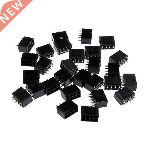 0 Pcs 4.2mm 8P Female Socket Straight Curved Needle Power C