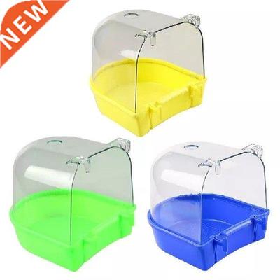 Bath Tub for Cage Parrot Anti-Slip Birdbath Shower