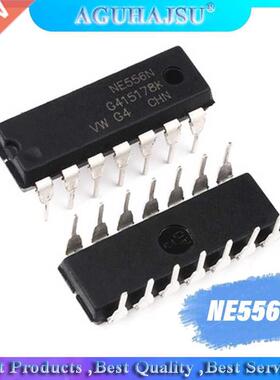 10PCS NE556N DIP14 NE556 DIP new Dul chnnel timer