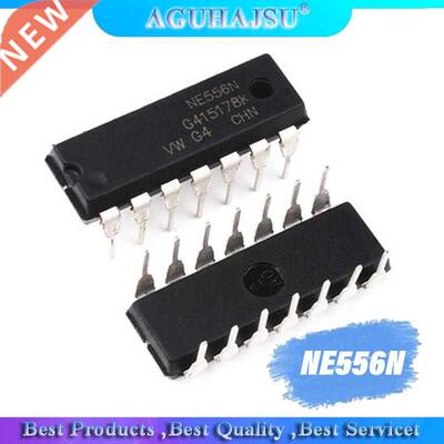 10PCS NE556N DIP14 NE556 DIP new Dul chnnel timer