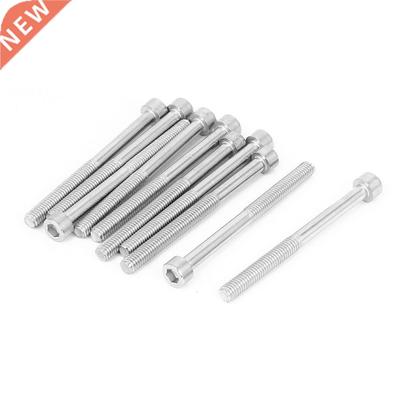 10pcs 75mm Long 6mmx70mm Hex Socket Head Cap Screws