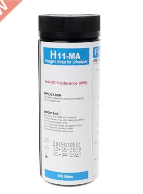 100Pcs 100Pcs H-11MA Urine Test Strip Reagent Strip For 11 U