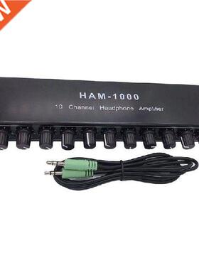 NEW-Stereo Headphone Amplifier Multi-Channels Audio