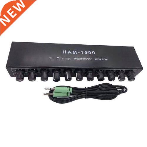 NEW-Stereo Headphone Amplifier Multi-Channels Audio