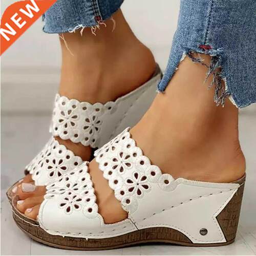 Shoes Women Fashion Hollow Out Pumps Sandals Shoes Woman Poi