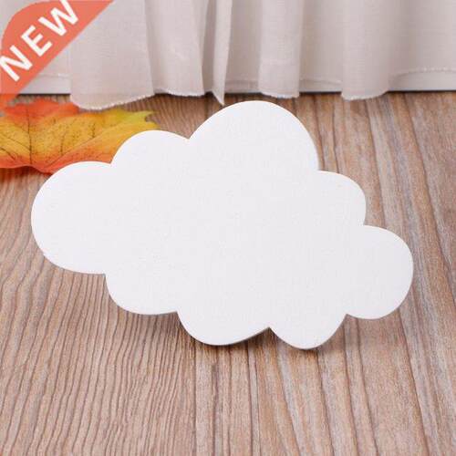 Cute Cloud Hooks Wooden Clothes Hanger Wall Decor Children B