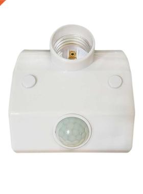 E27 AC220 50/60HZ Infrared Motion Sensor Light Lamp Holder S