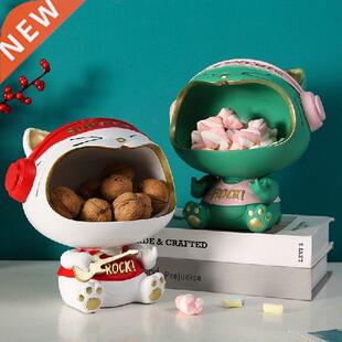 Cretive Cute Lucky Ct Key Hllwy Storge Decortion Home