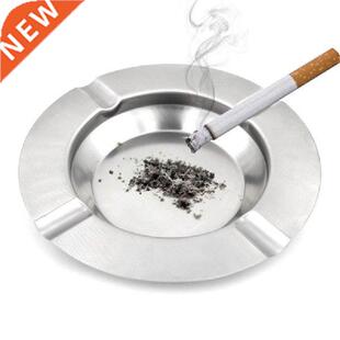 Portable Home Metal Ashtray Round Ashtray Square Large