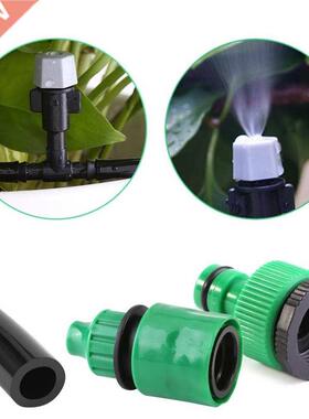Water Misting Cooling System Hose Sprinkler Nozzle Gden