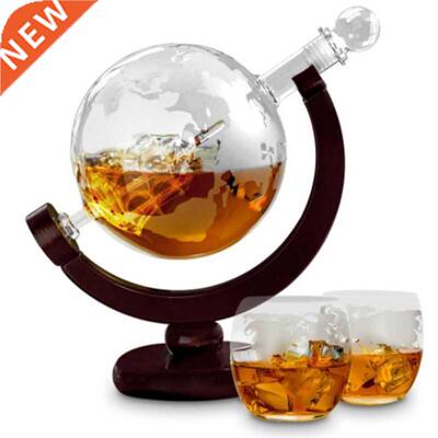Globe Antique Whiskey Wine bottle Brandy Dispenser With