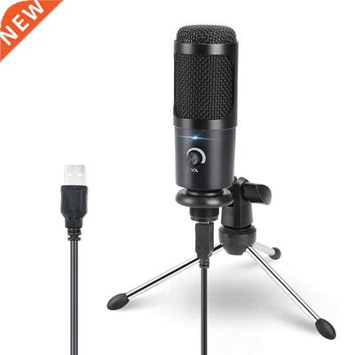 Professional Condenser Microphone PC Studio USB Microphone f