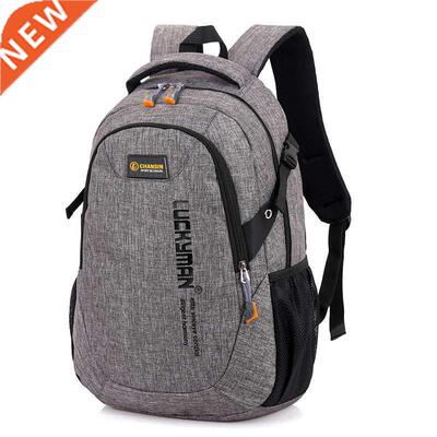 New Fashon Men's Backpack Bag Male Polyester Laptop Backpac
