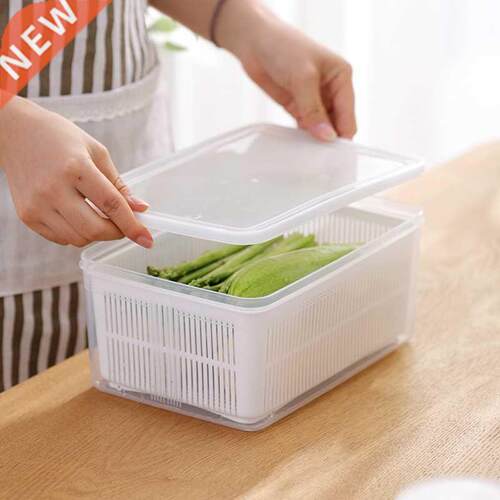Kitchen Storage Box Refrigerator Keep Fresh Box Vegetable Fr
