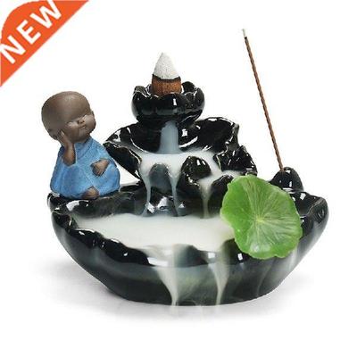 1Pcs Waterfall Incense Burner Backflow Ceramic Incense