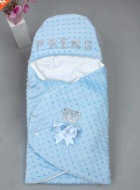 Blue Boy Baby Swaddle Newborn Male Babies Blanket Clothing U