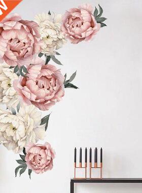 Peony Flower Playing Bedroom Living Room Porch Home Wall