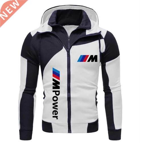 2022 New Spring BMW M Power Mens Fashion Outwear Jacket Zip