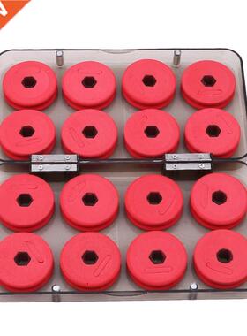 8/16Pcs Foam Winding Board Fishing Line Shaft Bobbin Spools
