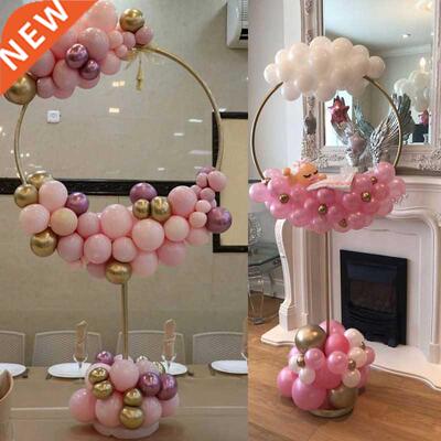 Balloon Arch Balloons Ring Stand for Baby Shower Wedding Dec