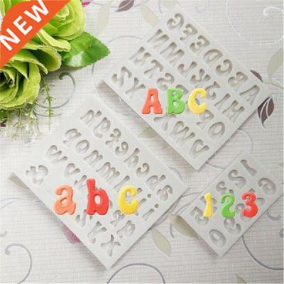 Capital Letter Number Silicone Mold Fondant Cake Cookies