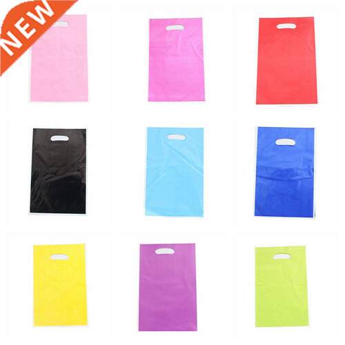 20pcs solid color wedding party loot bag 12 color plastic gi