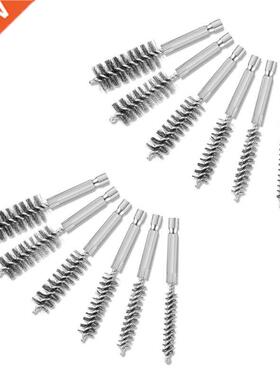 12Pieces Of Drilling Brushes, Twisted Wire Stainless Steel C