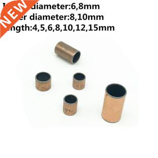 50pcs SF-1 The Inside Diameter of 6 8 mm Self Lubricating Co