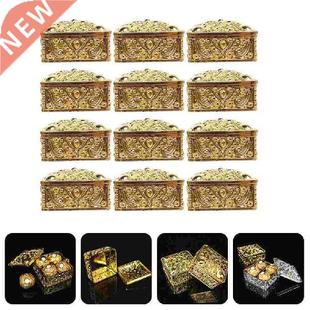 Golden Candy Box Party Favor Boxes for Wedding Wrapping
