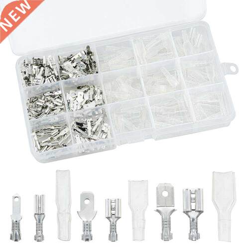 315PCS/Box 2.8mm 4.8mm 6.3mm Mle nd Femle Wire Spde Conn