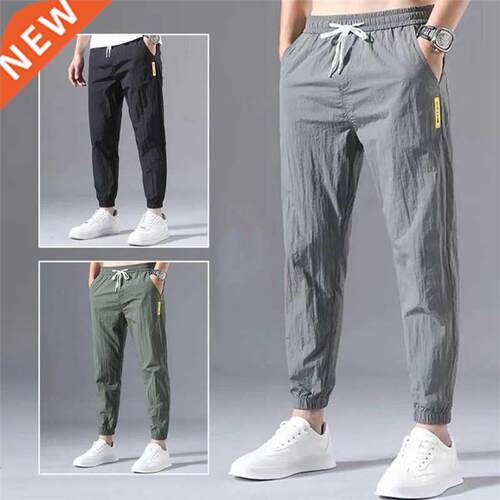 Casual Men Pants Summer 2021 New Style Fashion Outdoor Light