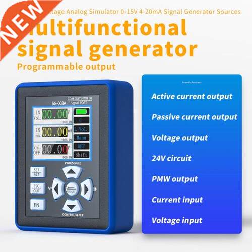 SG-003A Adjustable Voltage Current Signal Generator 0~20mAh