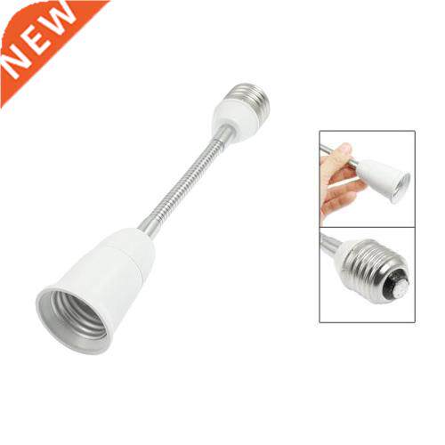 19cm Long Flexible Goose Neck E27 to E27 LED Light Bulb Exte