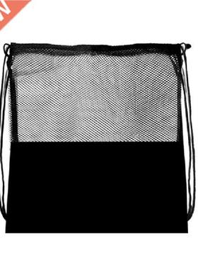 Bsketbll Net Bg Soccer Footbll Mesh Storge Bll Holder