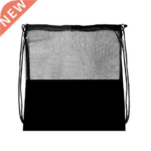 Bsketbll Net Bg Soccer Footbll Mesh Storge Bll Holder