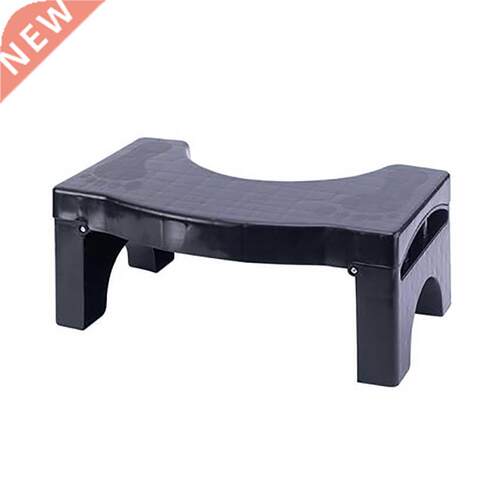 Plastic Bathroom Toilet Stool, 17.5cm Height, Foldable Toile
